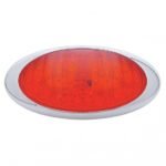 40 LED Oval Phantom III Light (Stop, Turn & Tail) - Red LED/Red Lens