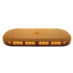 42 High Power LED Micro Warning Light Bar With Amber Lens - Permanent Mount - Image 4