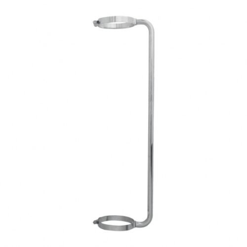 45" Chrome Exhaust Grab Handle - 7" Clamp
