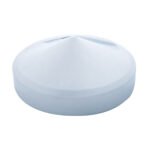 5-1/2" To 6" Chrome Pointed Horn Cover