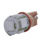 5 High Power LED 360 Degree 194 Bulb - Red (2-Pack) - Image 2