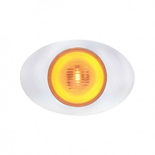 5 LED M3 Millennium GloLight (Clearance/Marker) - Amber LED/Clear Lens