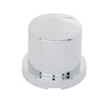 5/8" X 1-1/4" Chrome Plastic Pointed Nut Cover - Push-On