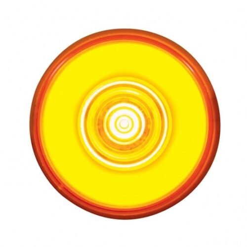 6 LED 2" Round GloLight (Clearance/Marker) - Amber LED/Amber Lens (Bulk)