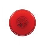 6 LED 2" Round GloLight (Clearance/Marker) - Red LED/Red Lens - Image 2