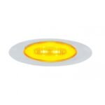 6 LED M5 Millennium GloLight (Clearance/Marker) - Amber LED/Amber Lens