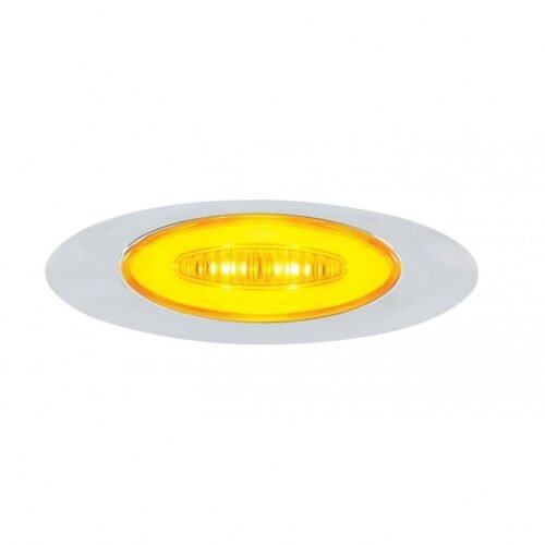 6 LED M5 Millennium GloLight (Clearance/Marker) - Amber LED/Amber Lens