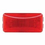 6 LED Rectangular Light (Clearance/Marker) - Red LED/Red Lens - Image 2