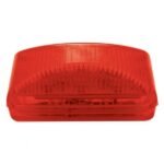 6 LED Rectangular Light (Clearance/Marker) - Red LED/Red Lens - Image 3