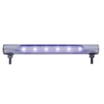 6 LED Stainless Steel Tube Light - Blue LED