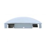 6 Uneven Stainless Steel Dome Front Hubcap - 1" Lip - Image 2