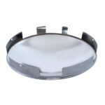 6 Uneven Stainless Steel Dome Front Hubcap - 1" Lip - Image 3