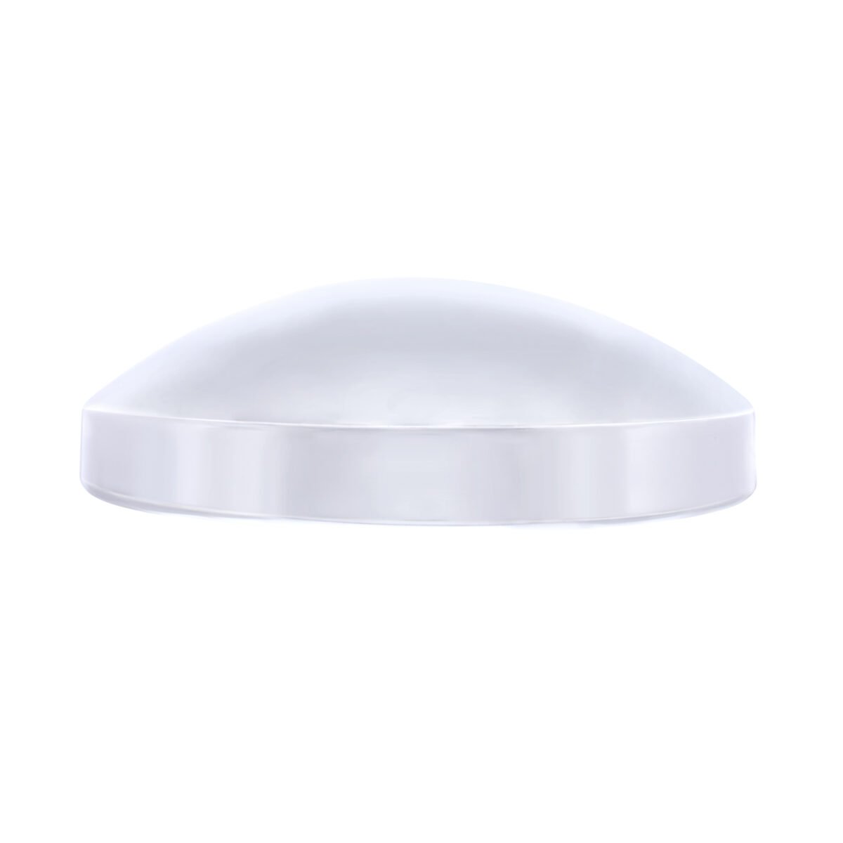 7-1/2" Stainless Dome Rear Hubcap - Image 2