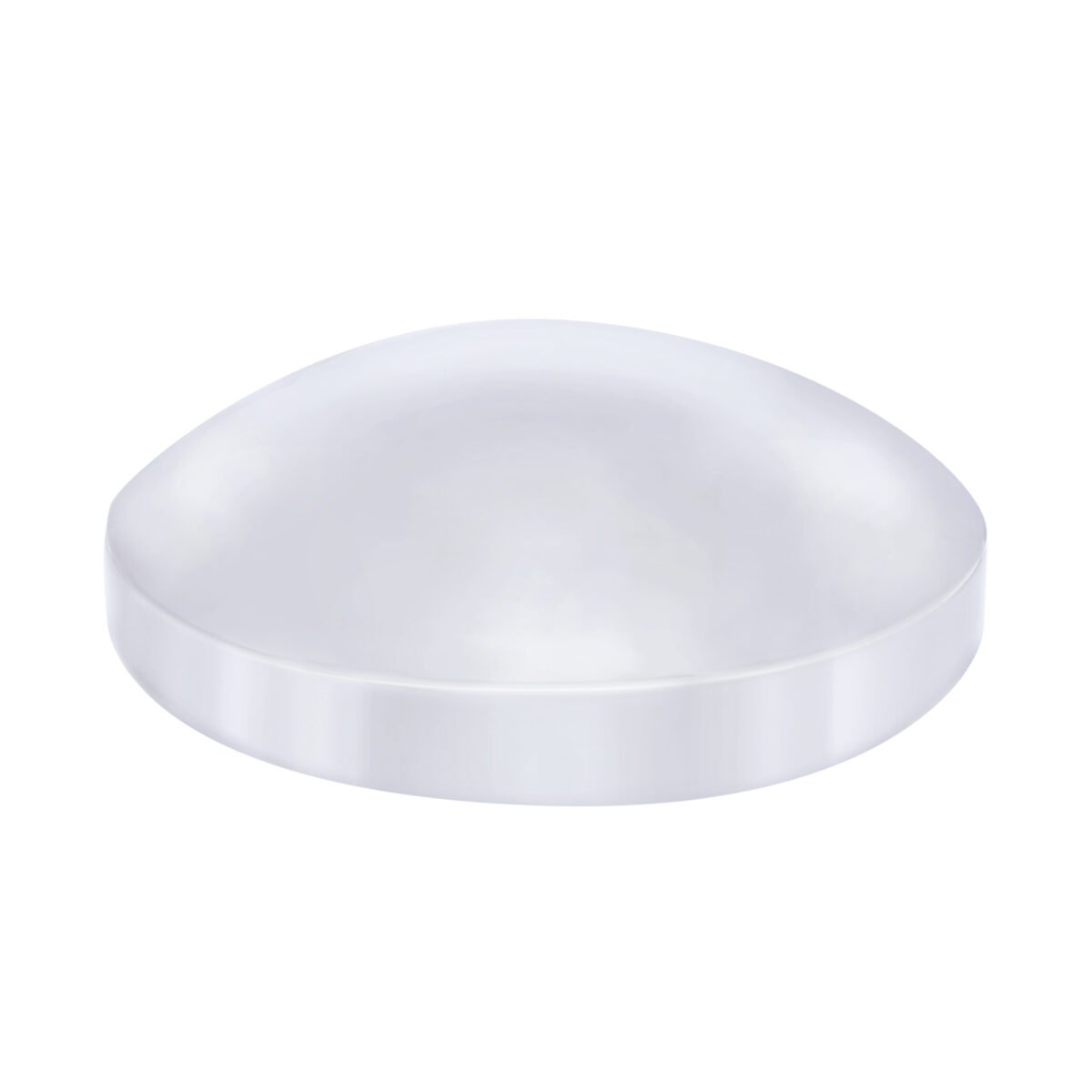 7-1/2" Stainless Dome Rear Hubcap - Image 1