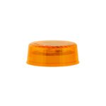 7 LED 2" Round Turbine Light (Clearance/Marker) - Amber LED/Amber Lens - Image 5