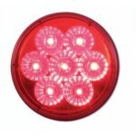 7 LED 4" Round Reflector Light (Stop, Turn & Tail)
