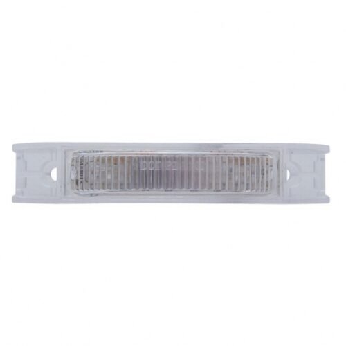 7 LED Rectangular Light (Clearance/Marker) - Amber LED/Clear Lens
