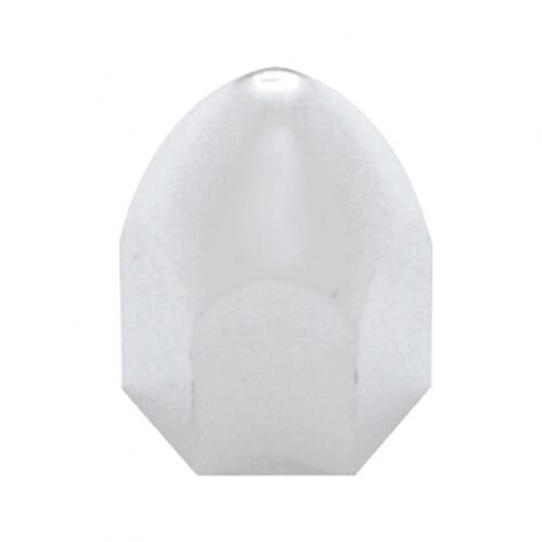 7/16" X 3/4" Chrome Plastic Bullet Nut Cover - Push-On