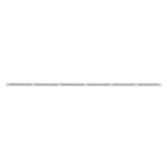 79-1/2" Stainless Bumper Light Bracket With 6X 19 LED 12" Light Bars - Amber LED/Clear Lens