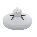 8" 304 Stainless Rear Hubcap With Gun Cylinder Spinner