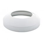 8" Stainless Rear Hubcap With Hubometer Cutout