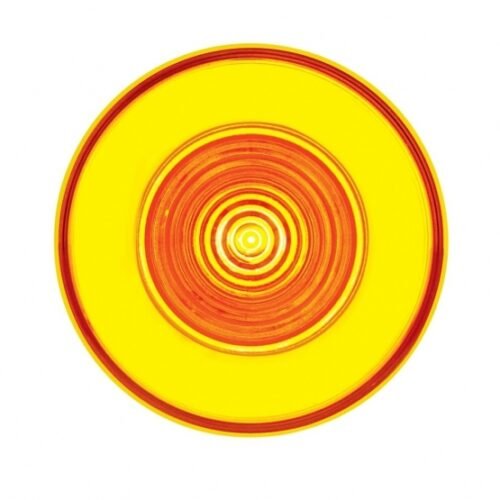9 LED 2-1/2" Round GloLight (Clearance/Marker) - Amber LED/Amber Lens