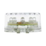 9 LED 2" Round Light (Clearance/Marker) - Amber LED/Clear Lens (Bulk) - Image 4