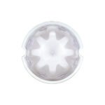 9 LED Dual Function GloLight Watermelon Cab/Auxiliary Light - Amber LED/Clear Lens - Image 7