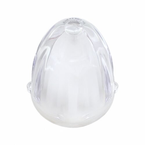 9 LED Dual Function GloLight Watermelon Grakon 1000 Style Cab Light - Amber LED/Clear Lens
