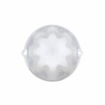9 LED Dual Function GloLight Watermelon Grakon 1000 Style Cab Light - Amber LED/Clear Lens - Image 7