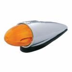 9 LED Dual Function GloLight Watermelon Grakon 1000 Style Cab Light Kit - Amber LED/Amber Lens - Image 2