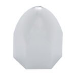 9/16" X 15/16" Chrome Plastic Bullet Nut Cover - Push-On