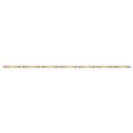 94" Stainless Light Bracket With 7X 14 LED 12" Light Bars - Amber LED/Amber Lens