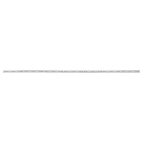 94" Stainless Light Bracket With 7X 14 LED 12" Light Bars - Red LED/Chrome Lens