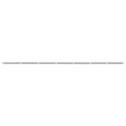 94" Stainless Light Bracket With 7X 14 LED 12" Light Bars - White LED/Clear Lens