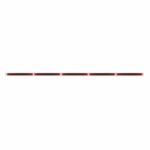 94" Stainless Steel Light Bracket - 19 LED 17-1/4" Light Bar x 5 With Red LED/Red Lens - Image 2