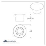 Aero Full-Moon Rear Axle Cover Kit - Indigo Blue - Image 8