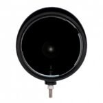 Black "BILLET" Style Groove Headlight Housing With Visor - Image 2