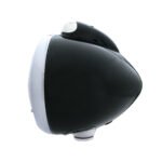 Black Guide 682-C Headlight H4 With White LED & Dual Mode LED Signal - Clear Lens - Image 3