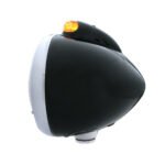 Black Guide 682-C Headlight H6024 & Dual Mode LED Signal - Amber Lens - Image 3