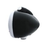 Black Guide 682-C Headlight No Bulb With Dual Mode LED Signal - Clear Lens - Image 3