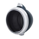 Black Guide 682-C Headlight No Bulb With Original Style LED Signal - Clear Lens