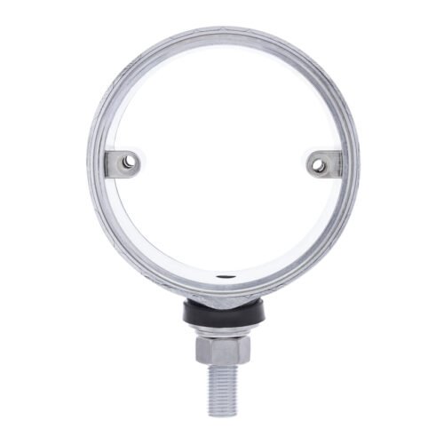 Chrome Die-Cast 3" Double Face Light Housing Only for LED (Bulk)