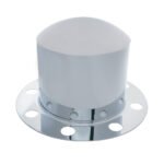 Chrome Dome Rear Axle Cover 2PC Kit For 33mm Nut Cover - Steel/Aluminum Wheel (8 Hole)
