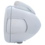 Chrome Guide 682-C Headlight Crystal H4 & Dual Mode LED Signal - Clear Lens - Image 3