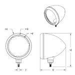 Chrome Guide 682-C Headlight Housing - Image 4