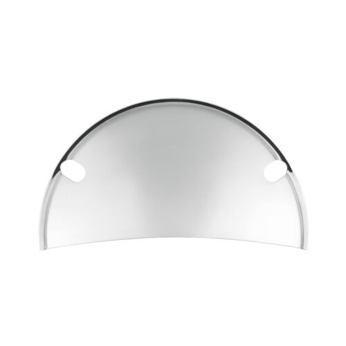 Chrome Half-Moon Shield For 5-3/4" Headlight