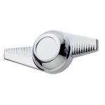 Chrome Plastic 2-Bar "Groovy" Hubcap Spinner - Image 3