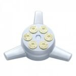 Chrome Plastic Gun Cylinder Hubcap Spinner Only (Bulk)