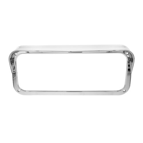 Chrome Replacement Bezel For United Pacific Rectangular Projection Headlights